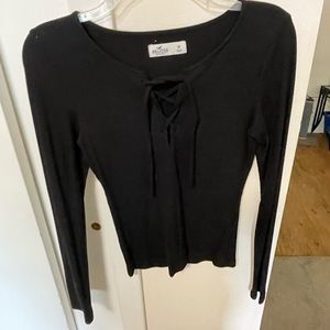 Hollister Black Long sleeve